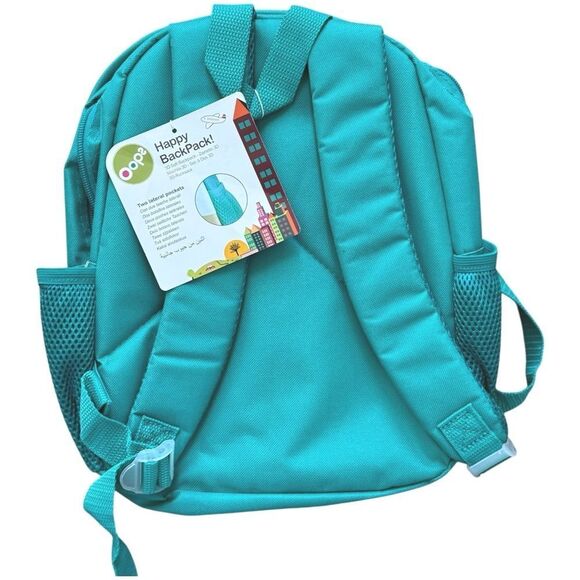 Oops Colorful Dog & City Adjustable Happy Backpack Padded Shoulder Straps. NEW. - Picture 3 of 6